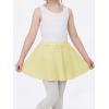 image:imageStelle Girls Ballet Skirt Chiffon Dance Skirt for Girls with Mesh Bowknot Elastic Waist Pullon Skirts for BalletLemon Butter