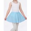 image:imageStelle Girls Ballet Skirt Chiffon Dance Skirt for Girls with Mesh Bowknot Elastic Waist Pullon Skirts for BalletLight Blue