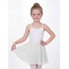 image:imageStelle Girls Ballet Skirt Chiffon Dance Skirt for Girls with Mesh Bowknot Elastic Waist Pullon Skirts for BalletWhite