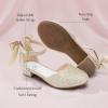 image:imageStelle Girls Dress Shoes Closed Toe Heels Ankle Strap Pumps Sandals Flower Wedding Party Princess Shoes for Toddler Little Big KidGold