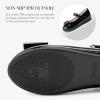 image:imageStelle Girls Dress Shoes Toddler Mary Jane Shoes Flats with Bow for ToddlerLittleBig KidsBlack