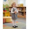 image:imageStelle Girls Dress Shoes Toddler Mary Jane Shoes Flats with Bow for ToddlerLittleBig KidsBlack