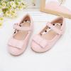 image:imageStelle Girls Dress Shoes Toddler Mary Jane Shoes Flats with Bow for ToddlerLittleBig KidsPink