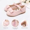 image:imageStelle Girls Dress Shoes Toddler Mary Jane Shoes Flats with Bow for ToddlerLittleBig KidsPink