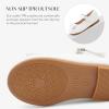 image:imageStelle Girls Dress Shoes Toddler Mary Jane Shoes Flats with Bow for ToddlerLittleBig KidsWhite