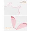 image:imageStelle Leotards for Girls Sleeveless Scoop Neck Dance Ballet Tank Leotard Gymnastics OutfitsBallet Pink