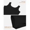 image:imageStelle Leotards for Girls Sleeveless Scoop Neck Dance Ballet Tank Leotard Gymnastics OutfitsBlack
