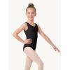image:imageStelle Leotards for Girls Sleeveless Scoop Neck Dance Ballet Tank Leotard Gymnastics OutfitsBlack