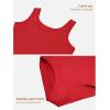 image:imageStelle Leotards for Girls Sleeveless Scoop Neck Dance Ballet Tank Leotard Gymnastics OutfitsRed