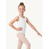 image:imageStelle Leotards for Girls Sleeveless Scoop Neck Dance Ballet Tank Leotard Gymnastics OutfitsWhite