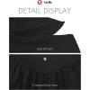 image:imageStelle Women 2 in 1 Running Shorts Flowy Athletic Short High Waisted Workout Tennis Gym Short with Liner PocketsBlack