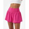 image:imageStelle Women 2 in 1 Running Shorts Flowy Athletic Short High Waisted Workout Tennis Gym Short with Liner PocketsDreamhouse