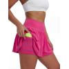 image:imageStelle Women 2 in 1 Running Shorts Flowy Athletic Short High Waisted Workout Tennis Gym Short with Liner PocketsDreamhouse