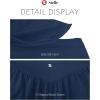 image:imageStelle Women 2 in 1 Running Shorts Flowy Athletic Short High Waisted Workout Tennis Gym Short with Liner PocketsNavy