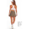 image:imageStelle Women Tennis Skirt Golf Skorts Athletic High Waisted with Pockets Inner Shorts Sport Workout Pleated PickleballCheetah