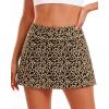 image:imageStelle Women Tennis Skirt Golf Skorts Athletic High Waisted with Pockets Inner Shorts Sport Workout Pleated PickleballCheetah