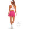 image:imageStelle Women Tennis Skirt Golf Skorts Athletic High Waisted with Pockets Inner Shorts Sport Workout Pleated PickleballDreamhouse Pink
