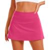 image:imageStelle Women Tennis Skirt Golf Skorts Athletic High Waisted with Pockets Inner Shorts Sport Workout Pleated PickleballDreamhouse Pink