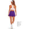 image:imageStelle Women Tennis Skirt Golf Skorts Athletic High Waisted with Pockets Inner Shorts Sport Workout Pleated PickleballPurple