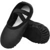 image:imageStelle Ballet Shoes for Girls Boys CloseFit PU Professional Dance Slippers for ToddlerLittle KidBig KidBlack