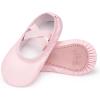 image:imageStelle Ballet Shoes for Girls Boys CloseFit PU Professional Dance Slippers for ToddlerLittle KidBig KidLight Pink