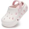 image:imageStelle Garden Clogs for Girls Boys Slip on Sandals Kids Water Shoes Classic Slides Slippers Beach Indoor OutdoorLittle KidsBig KidsWhipped Cream