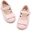 image:imageStelle Girls Dress Shoes Toddler Mary Jane Shoes Flats with Bow for ToddlerLittleBig KidsPink