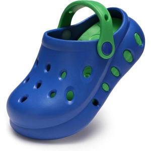 image:imageStelle Garden Clogs for Girls Boys Slip on Sandals Kids Water Shoes Classic Slides Slippers Beach Indoor OutdoorLittle KidsBig KidsBlue