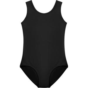 image:imageStelle Leotards for Girls Sleeveless Scoop Neck Dance Ballet Tank Leotard Gymnastics OutfitsBlack