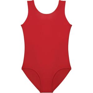 image:imageStelle Leotards for Girls Sleeveless Scoop Neck Dance Ballet Tank Leotard Gymnastics OutfitsRed