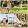 image:imageStelle Toddler Girls Sandals for Boys Adjustable Buckle Open Toe Sandal Lightweight Casual Summer Shoes for LittleBig KidsCotton Candy Ombre
