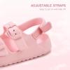 image:imageStelle Toddler Girls Sandals for Boys Adjustable Buckle Open Toe Sandal Lightweight Casual Summer Shoes for LittleBig KidsPink