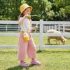 image:imageStelle Girls Double Buckle Slide Sandals Boy Slippers Kids Summer Shoes Shower Beach Pool Slip on CloudsCotton Candy Ombre