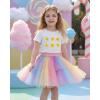 image:imageStelle Girls T Shirts Graphic Tees Short Sleeve Tshirts Crewneck Cute Summer Casual Basic Tops for Kids Teen 415 YearsGolden Sparkwhite