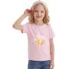 image:imageStelle Girls T Shirts Graphic Tees Short Sleeve Tshirts Crewneck Cute Summer Casual Basic Tops for Kids Teen 415 YearsLilac Unicornpink
