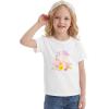 image:imageStelle Girls T Shirts Graphic Tees Short Sleeve Tshirts Crewneck Cute Summer Casual Basic Tops for Kids Teen 415 YearsPink Unicornwhite