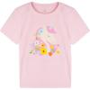 image:imageStelle Girls T Shirts Graphic Tees Short Sleeve Tshirts Crewneck Cute Summer Casual Basic Tops for Kids Teen 415 YearsLilac Unicornpink