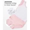 image:imageStelle Girls Flutter Sleeve Ballet Leotards Toddler Shimmering Dance Outfits Sequin Tutu Skirted Leotard Ballerina DressBallet Pink