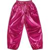 image:imageStelle Girls Metallic Cargo Pants Shiny Hip Hop Dance Joggers Sparkly Stretchy Wide Leg Street Pants for Kids 415 YearsMetal Fuchsia
