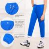 image:imageStelle Girls Softball Pants Youth Kids Baseball Pants Fastpitch Pants with Pockets Boys Tee BallBlue