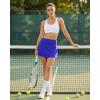 image:imageStelle Womens Tennis Golf Skirts High Waisted with Pockets Inner Shorts for Athletic Skorts Sports Running PickleballAtlantic Blue
