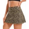 image:imageStelle Womens Tennis Golf Skirts High Waisted with Pockets Inner Shorts for Athletic Skorts Sports Running PickleballCheetah