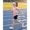 image:imageStelle Girls Athletic Shirts Short Sleeve Crewneck T Shirts Active Sports Top Soccer Gym Workout Tshirt Summer Tees for KidLight Pink