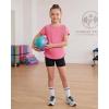 image:imageStelle Girls Athletic Shirts Short Sleeve Crewneck T Shirts Active Sports Top Soccer Gym Workout Tshirt Summer Tees for KidWatermelon