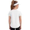 image:imageStelle Girls Athletic Shirts Short Sleeve Crewneck T Shirts Active Sports Top Soccer Gym Workout Tshirt Summer Tees for KidWhite
