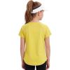 image:imageStelle Girls Athletic Shirts Short Sleeve Crewneck T Shirts Active Sports Top Soccer Gym Workout Tshirt Summer Tees for KidYellow