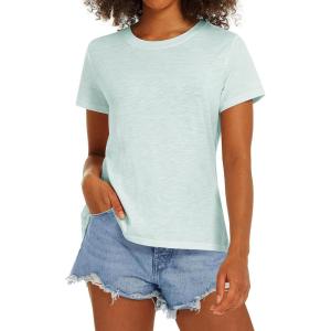 image:imageStelle Women T Shirts Crew Neck Short Sleeve Shirts Soft Summer Classic Fit TeesMint Green
