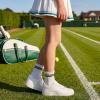 image:imageStelle Girls Socks Ruffle Socks for Girls Cotton Striped Crew Sock Girls Athletic Socks5 Black Stripes