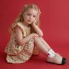 image:imageStelle Girls Socks Ruffle Socks for Girls Cotton Striped Crew Sock Girls Athletic SocksRed Bowpink Bowblack Bow