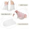 image:imageStelle Girls Socks Ruffle Socks for Girls Cotton Striped Crew Sock Girls Athletic SocksRed Bowpink Bowblack Bow